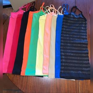 Lot of 10 Fashion 2 Figure Layering Tanks